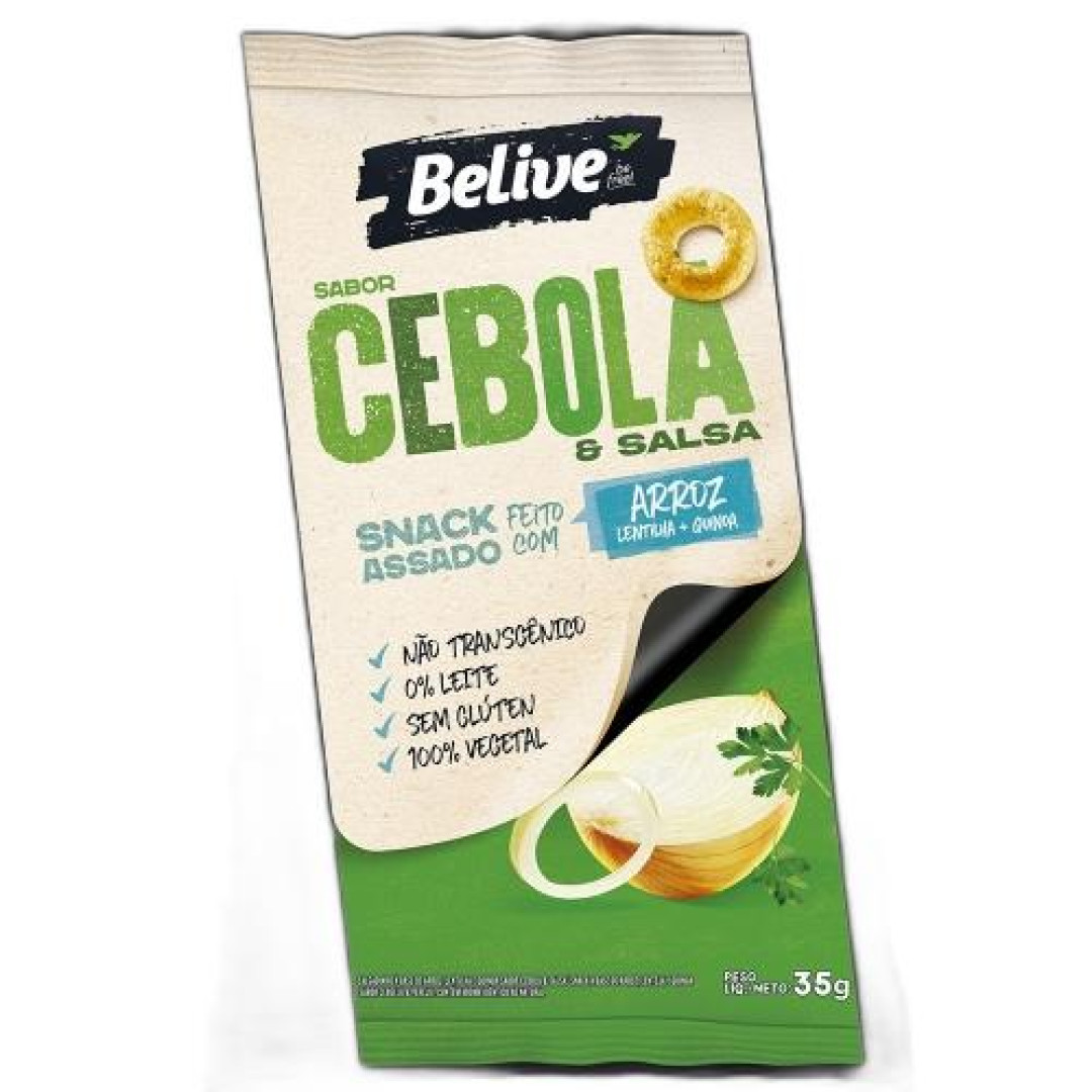 Detalhes do produto Salg Snack 35Gr Belive Cebola.salsa