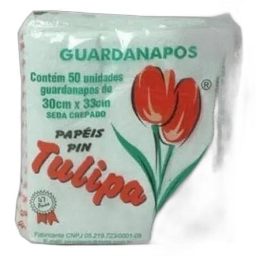 Detalhes do produto Guard Tulipa 30X31Cm 50Un Pin Papeis Fibra Natural