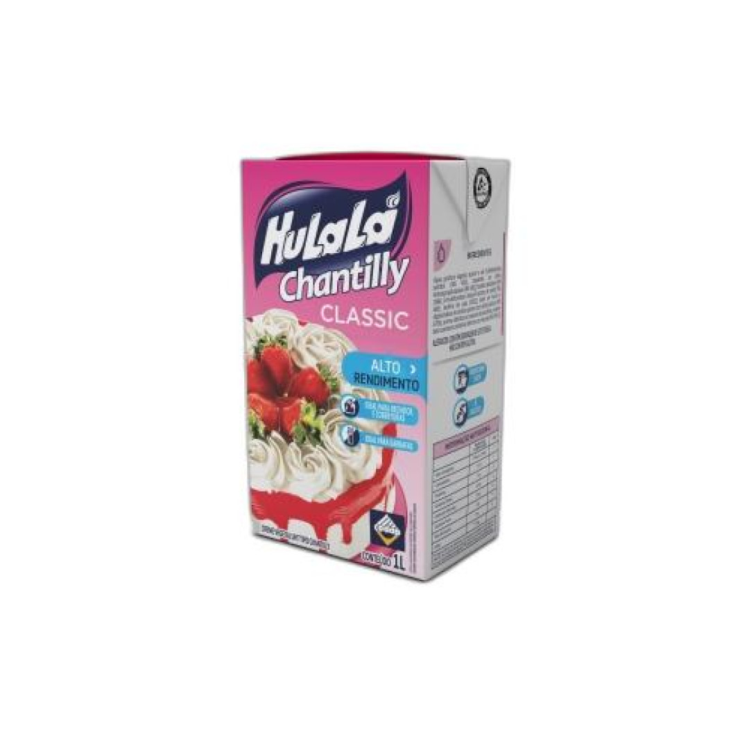 Detalhes do produto Chantilly Classic Tp 01Lt Hulala Tradicional