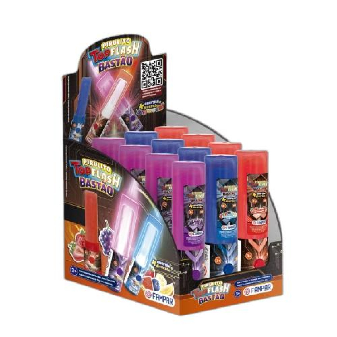 Detalhes do produto Pirl Top Flash Bastao Dp 12X34G Uniao Sortido
