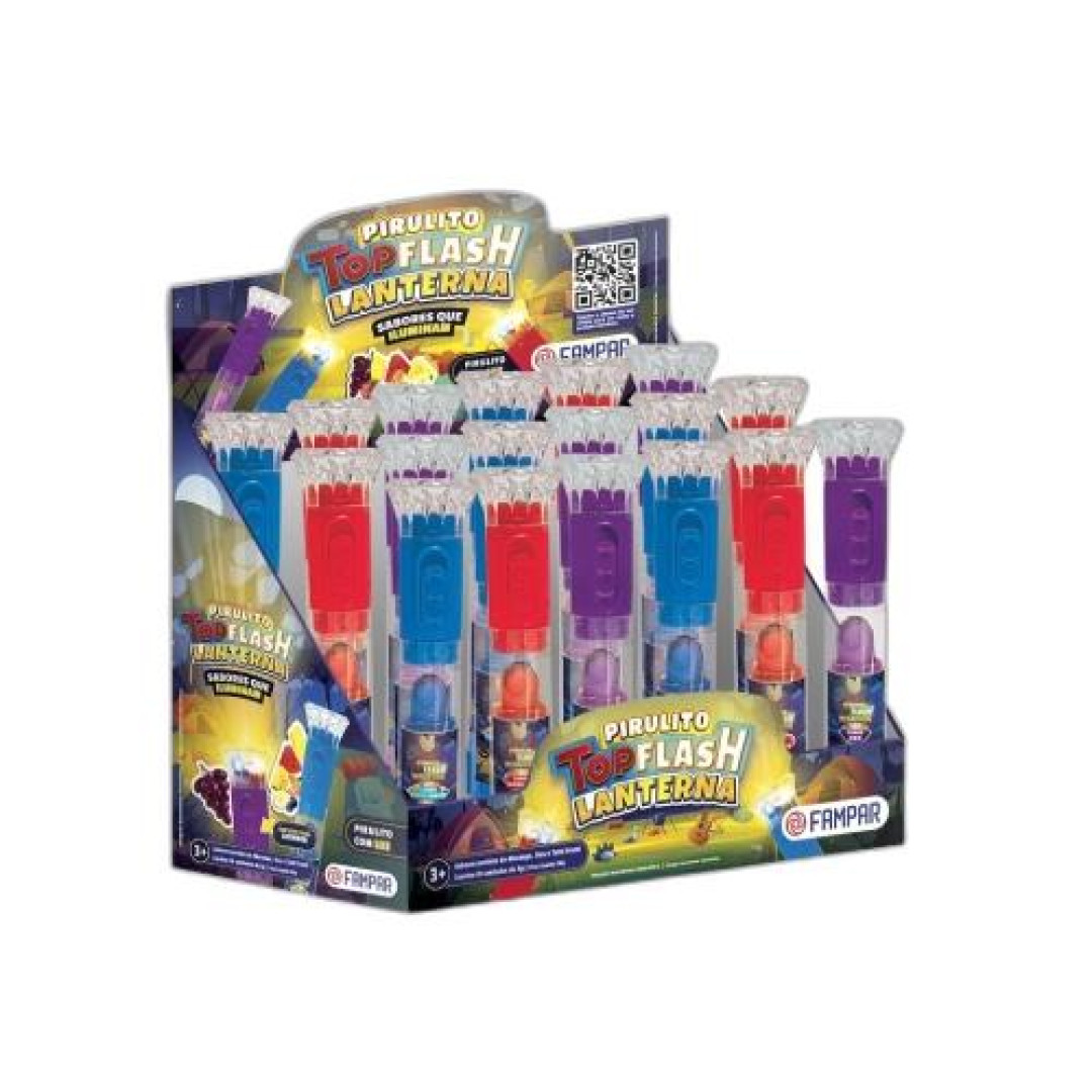 Detalhes do produto Pirl Top Flash Lanterna Dp 18X5G Uniao Sortido