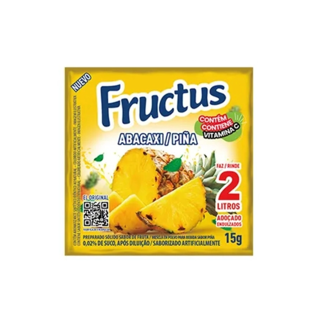 Detalhes do produto Refrc Po Fructus 15Gr (2Lt) Gb Abacaxi