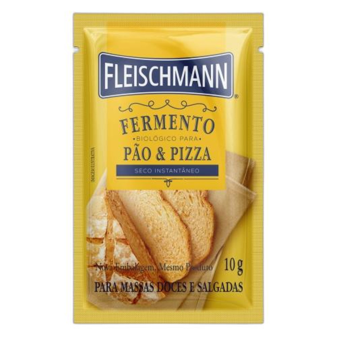 Detalhes do produto Fermento Biologico 10Gr Fleischmann  .