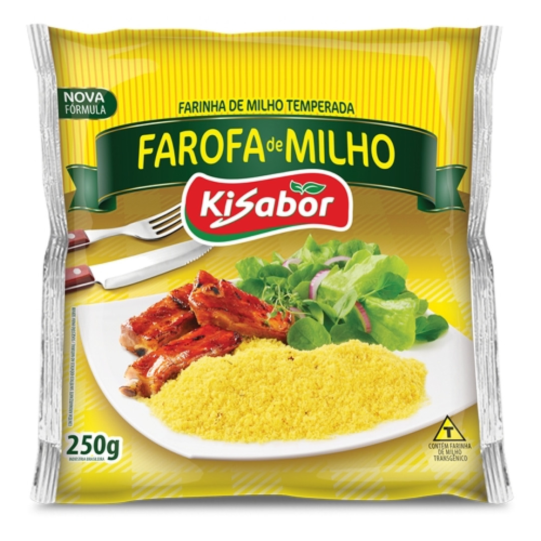 Detalhes do produto Farofa 250Gr Ki Sabor Milho