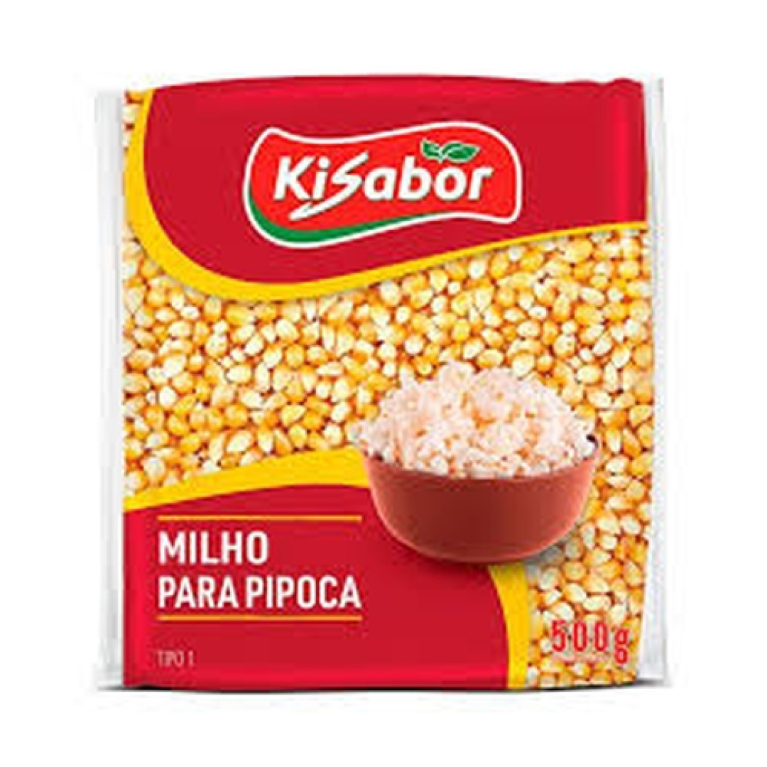 Detalhes do produto Milho Pipoca 500Gr Ki Sabor .