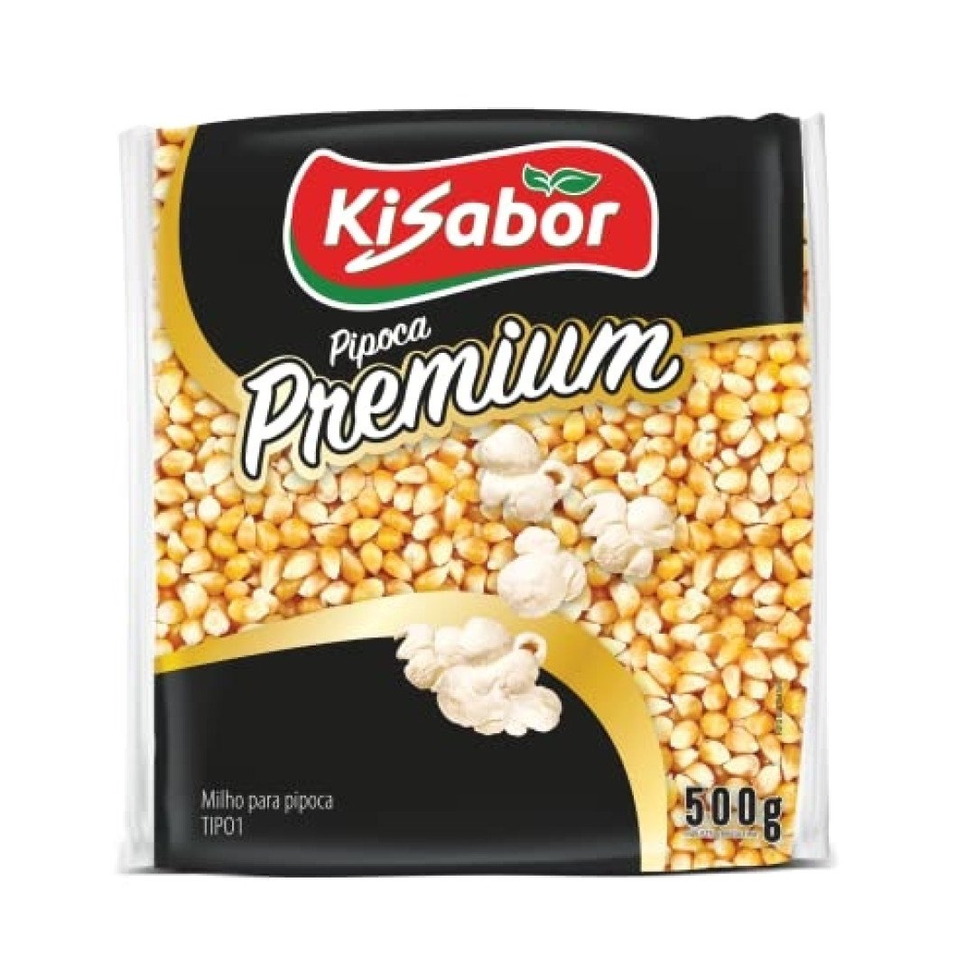 Detalhes do produto Milho Pipoca Premium 500Gr Ki Sabor .