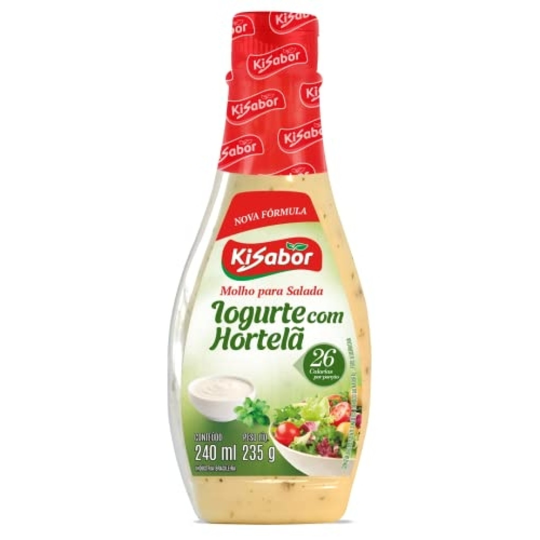 Detalhes do produto Molho Salada 240Ml Ki Sabor Iogurte.hortela