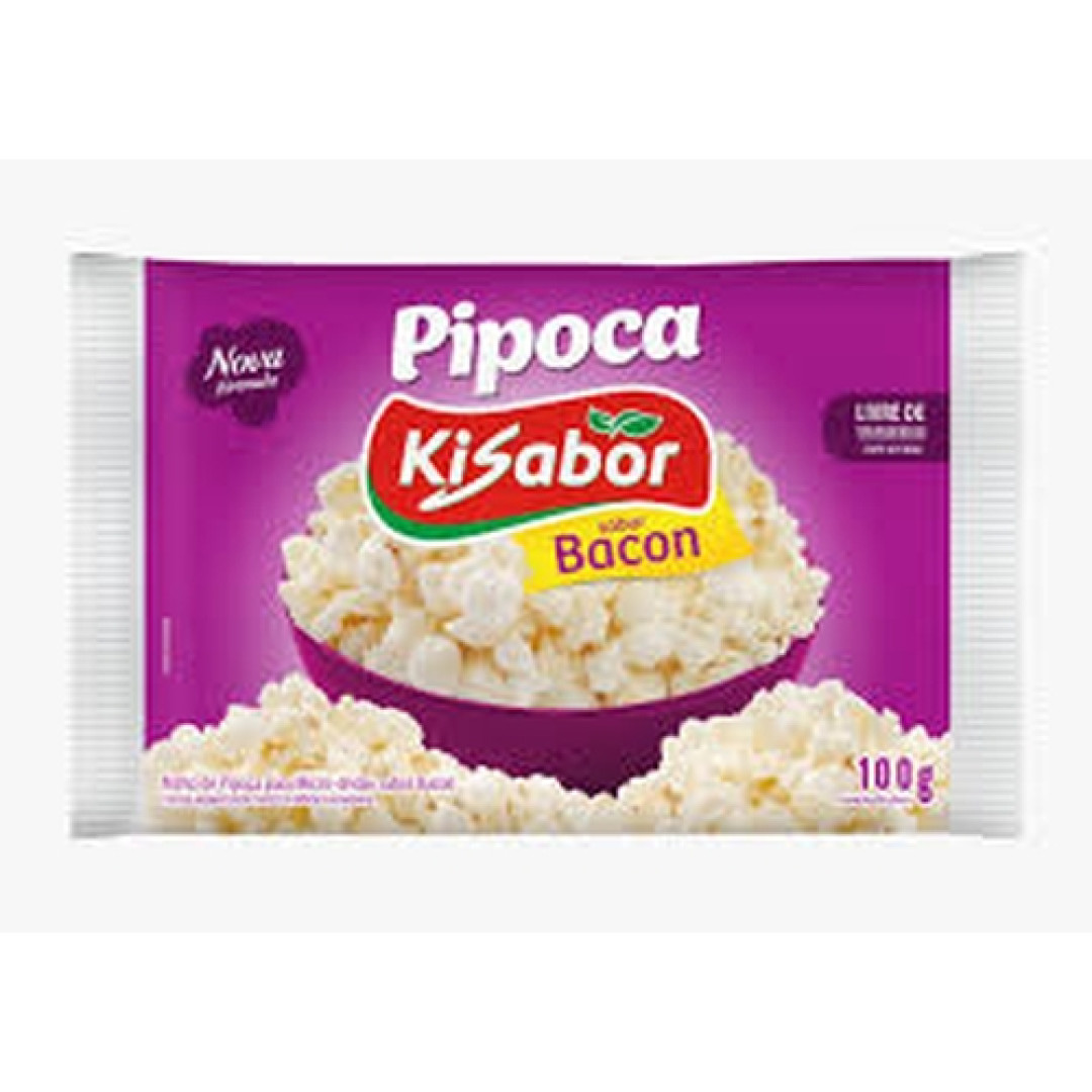 Detalhes do produto Pipoca Microondas 100Gr Ki Sabor Bacon