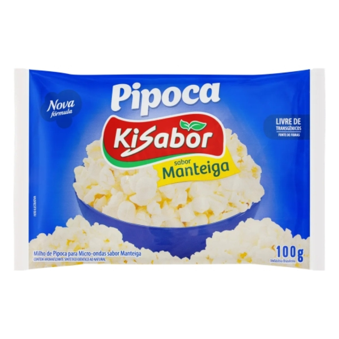 Detalhes do produto Pipoca Microondas 100Gr Ki Sabor Manteiga