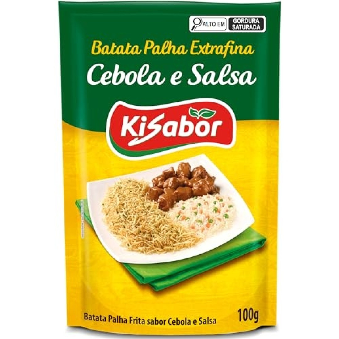 Detalhes do produto Batata Palha Extra Fina 100Gr Ki Sabor Cebola.salsa