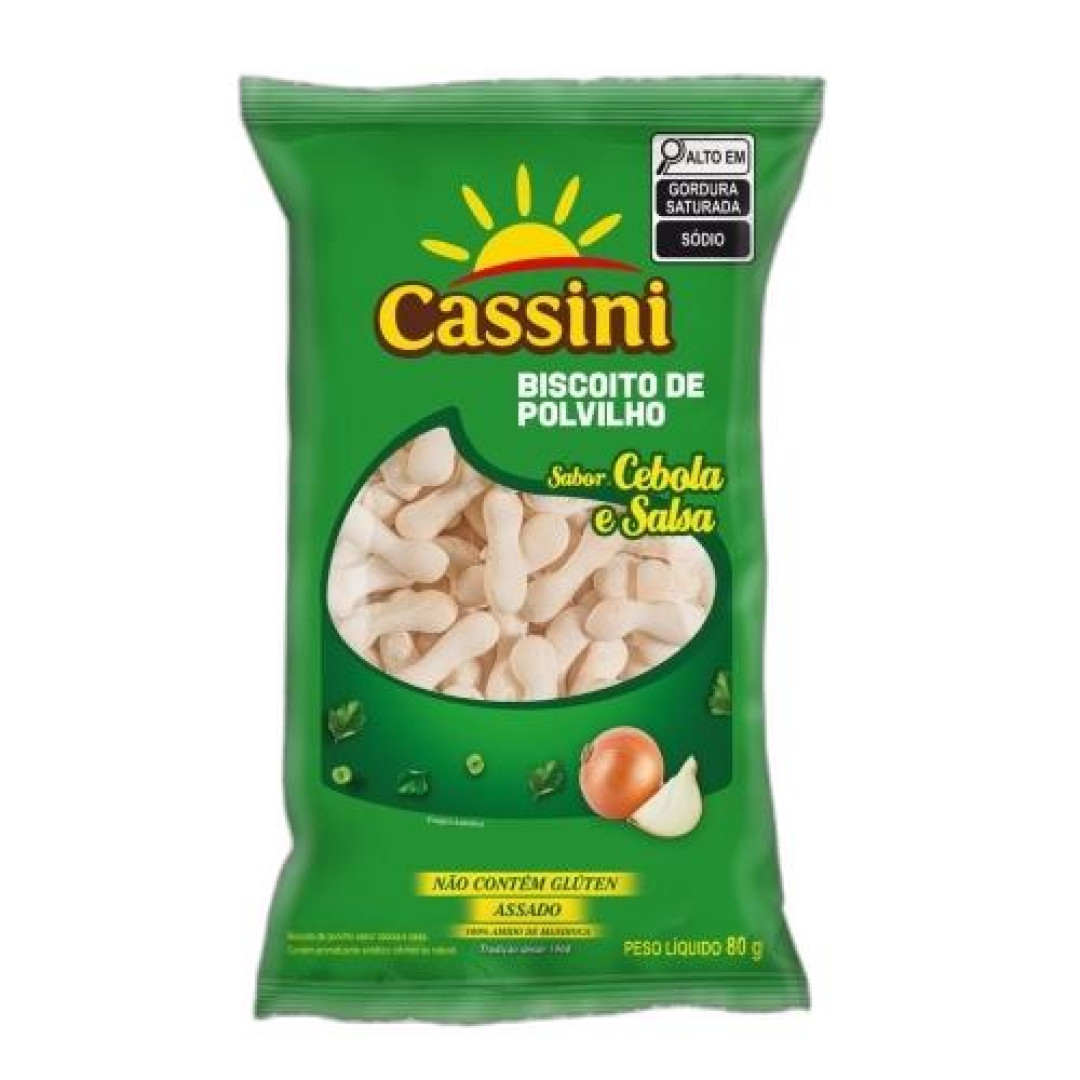 Detalhes do produto Bisc Polvilho Palito 80Gr Cassini Ceb.salsa