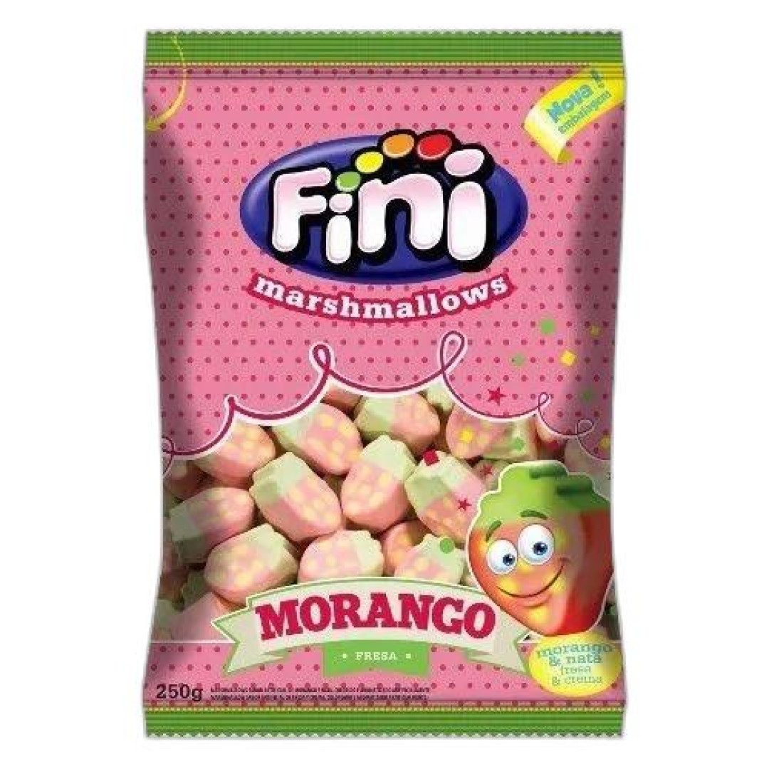 Detalhes do produto Marshmallow Morango 250Gr Fini Nata