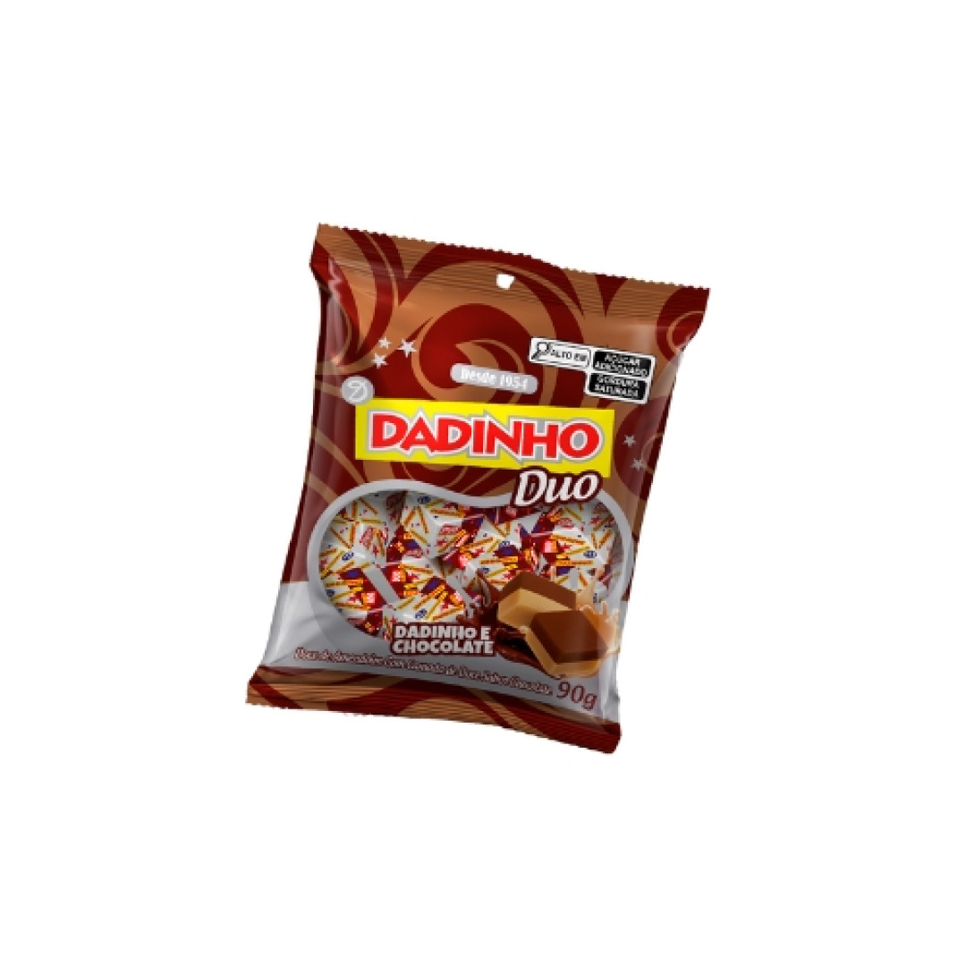 Detalhes do produto Bala Mast Duo 90Gr Dadinho Amend.chocol