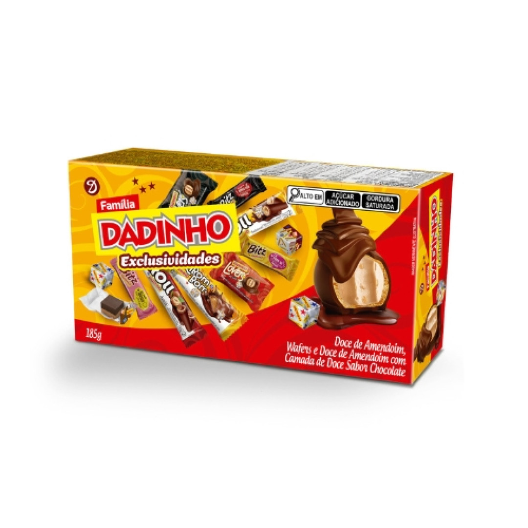 Detalhes do produto Bombom Exclusividades 185G Dadinho Diversos