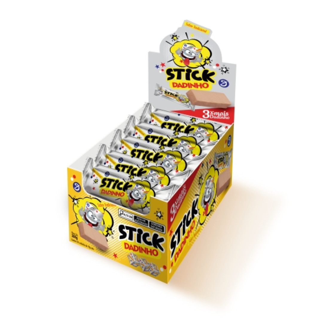 Detalhes do produto Bala Stick Dp 20X18 Dadinho Amendoim