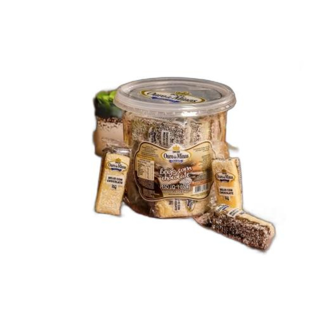 Detalhes do produto Beijo Choc Embr Pt 21X50Gr Ouro De Minas .