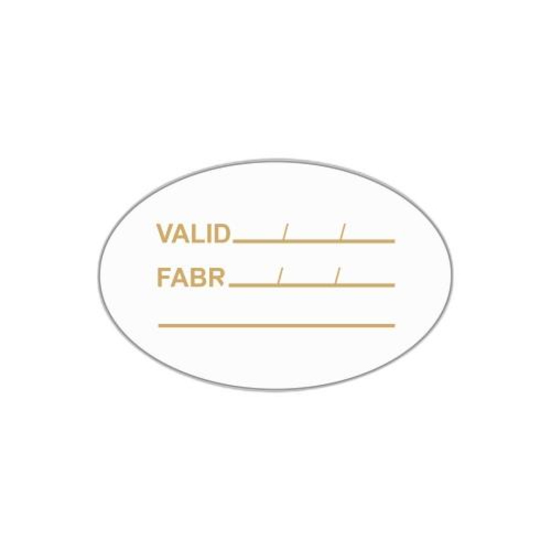 Detalhes do produto X Etiqueta Valid/fabr Pc 100Un Packpel .