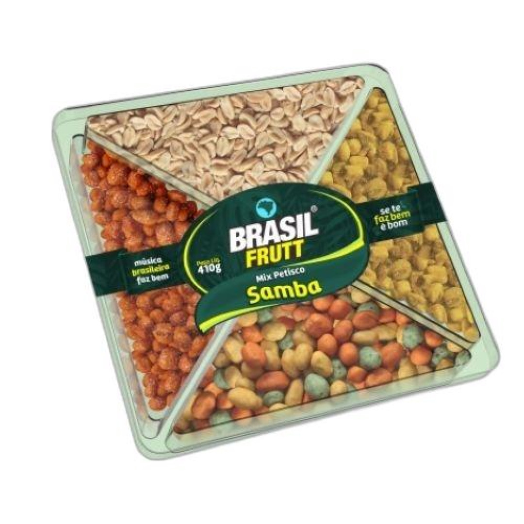 Detalhes do produto Mix Petisco Samba Pc 410Gr Brasil Frut Misto