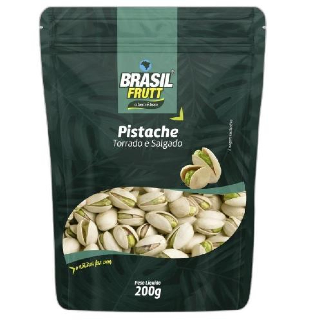 Detalhes do produto Pistache Pc 200Gr Brasil Frutt Torrado.com Sal