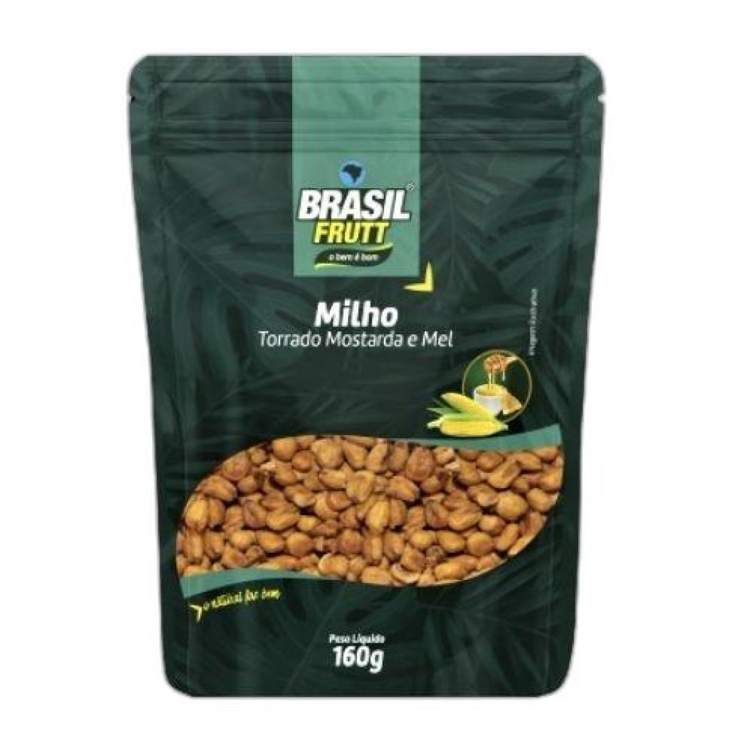 Detalhes do produto Milho Torrado 160Gr Brasil Frutt Mostarda.mel