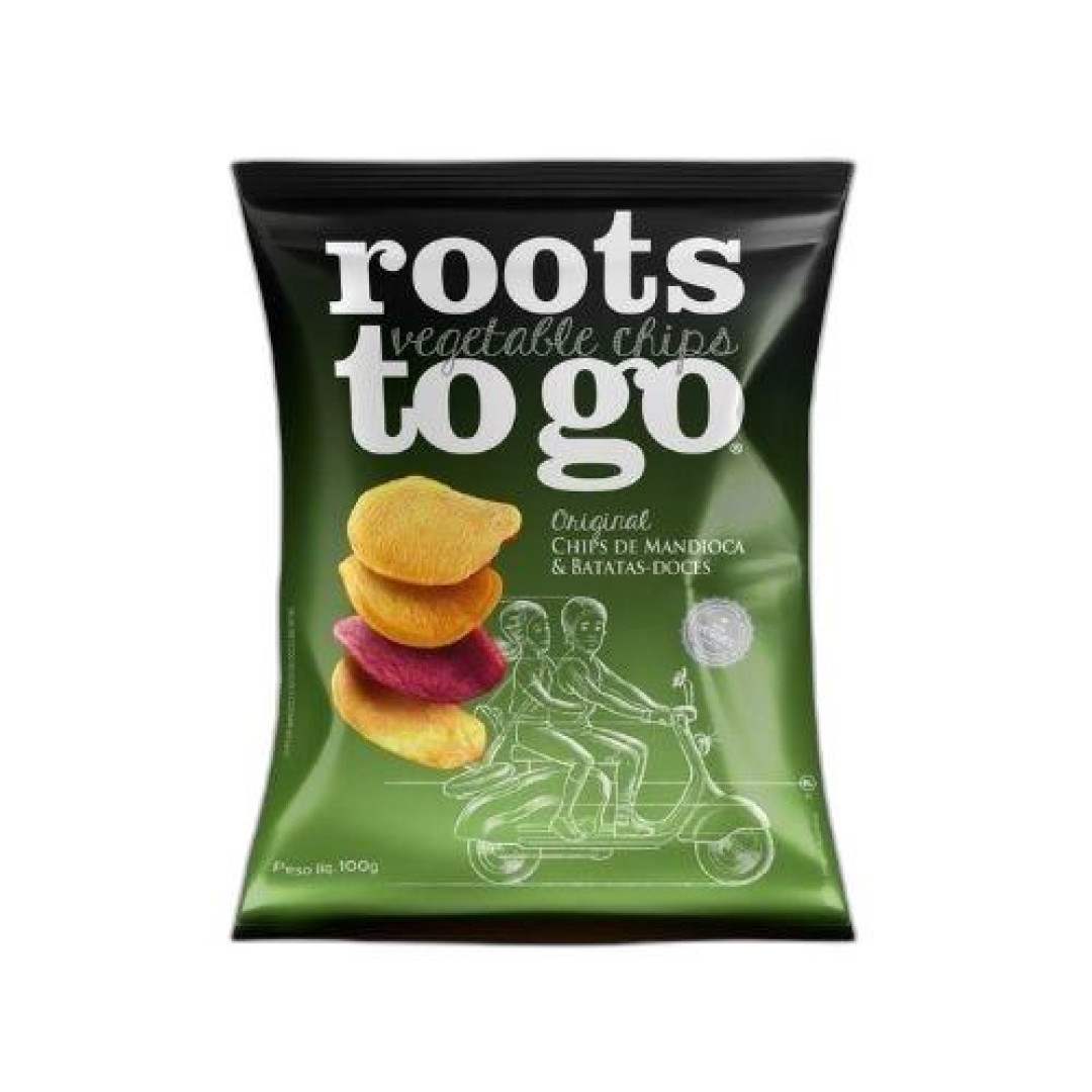 Detalhes do produto Chips Original 100Gr Roots To Go Mandioca.b Doce