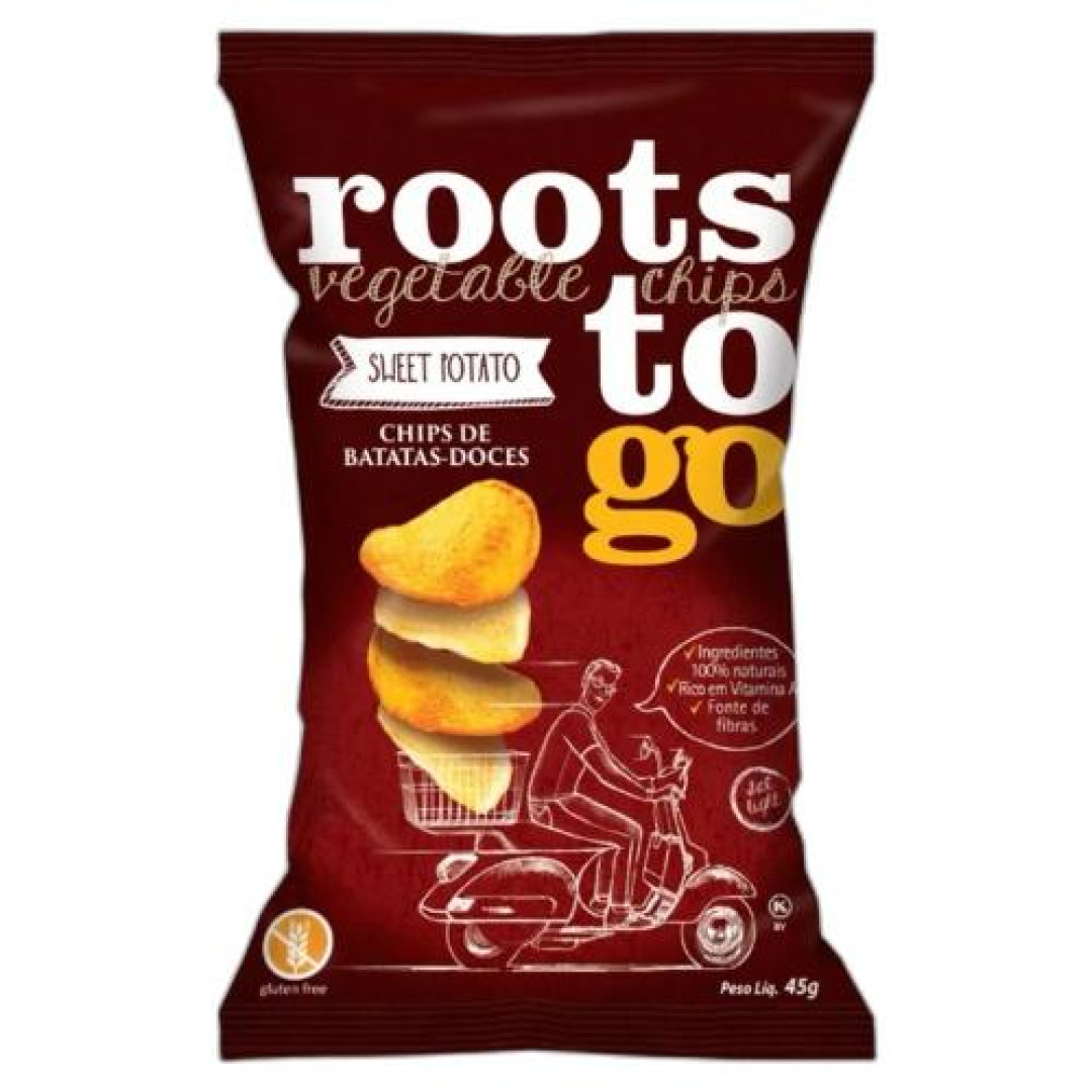 Detalhes do produto Snack 45Gr Roots To Go Batata Doce