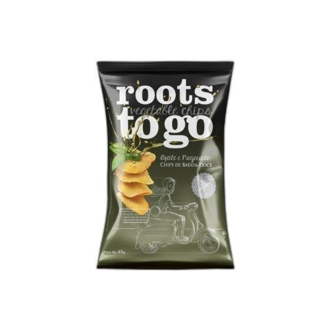 Detalhes do produto Chips 45Gr Roots To Go Azeite.manjeric