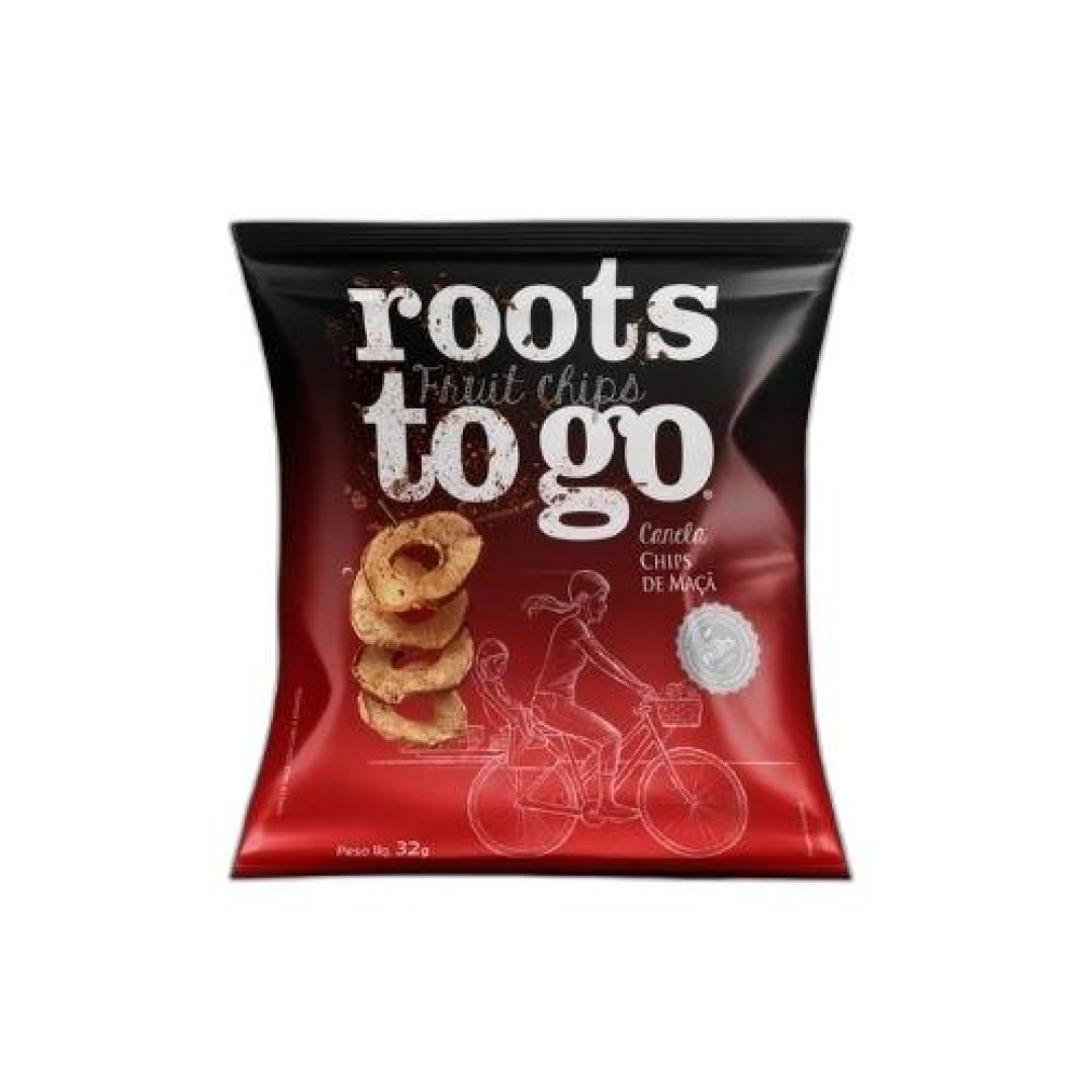 Detalhes do produto Chips 32Gr Roots To Go Maca.canela