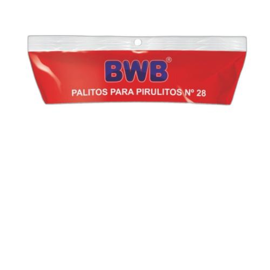 Detalhes do produto X Palito Pirulito N28 50U Bwb Cristal