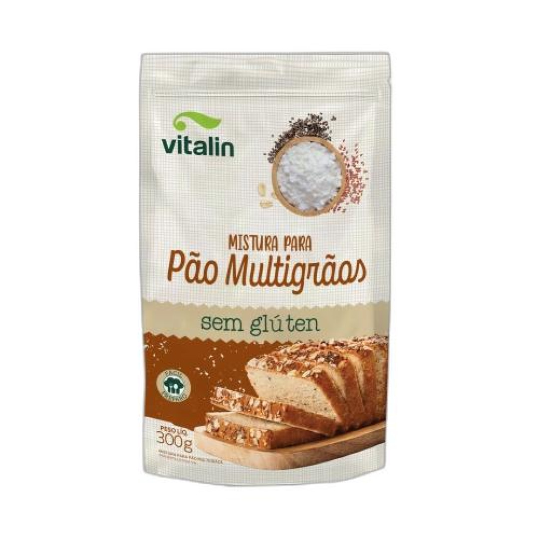 Detalhes do produto Mistura Pao 300Gr Vitalin Multigraos