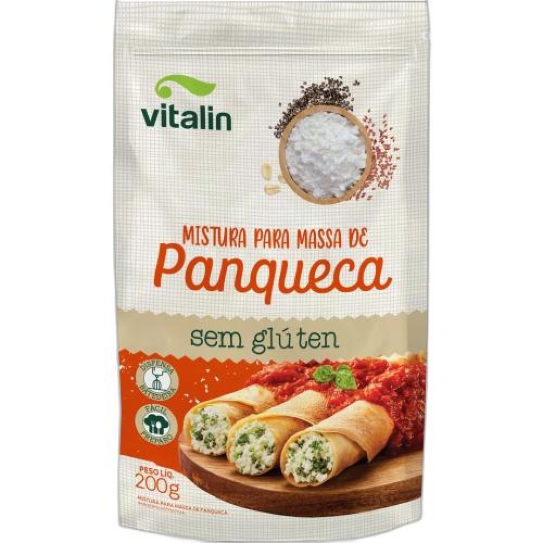 Detalhes do produto Mistura Panqueca 200Gr Vitalin .