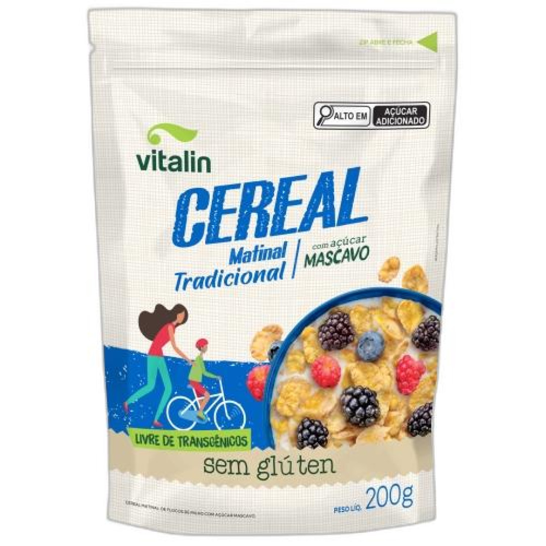 Detalhes do produto Cereal Matinal 200Gr Vitalin Tradicional