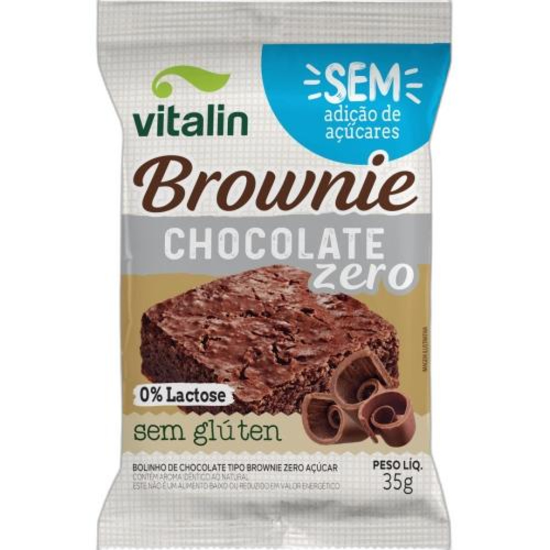 Detalhes do produto Brownie Zero 35Gr Belive  Chocolate