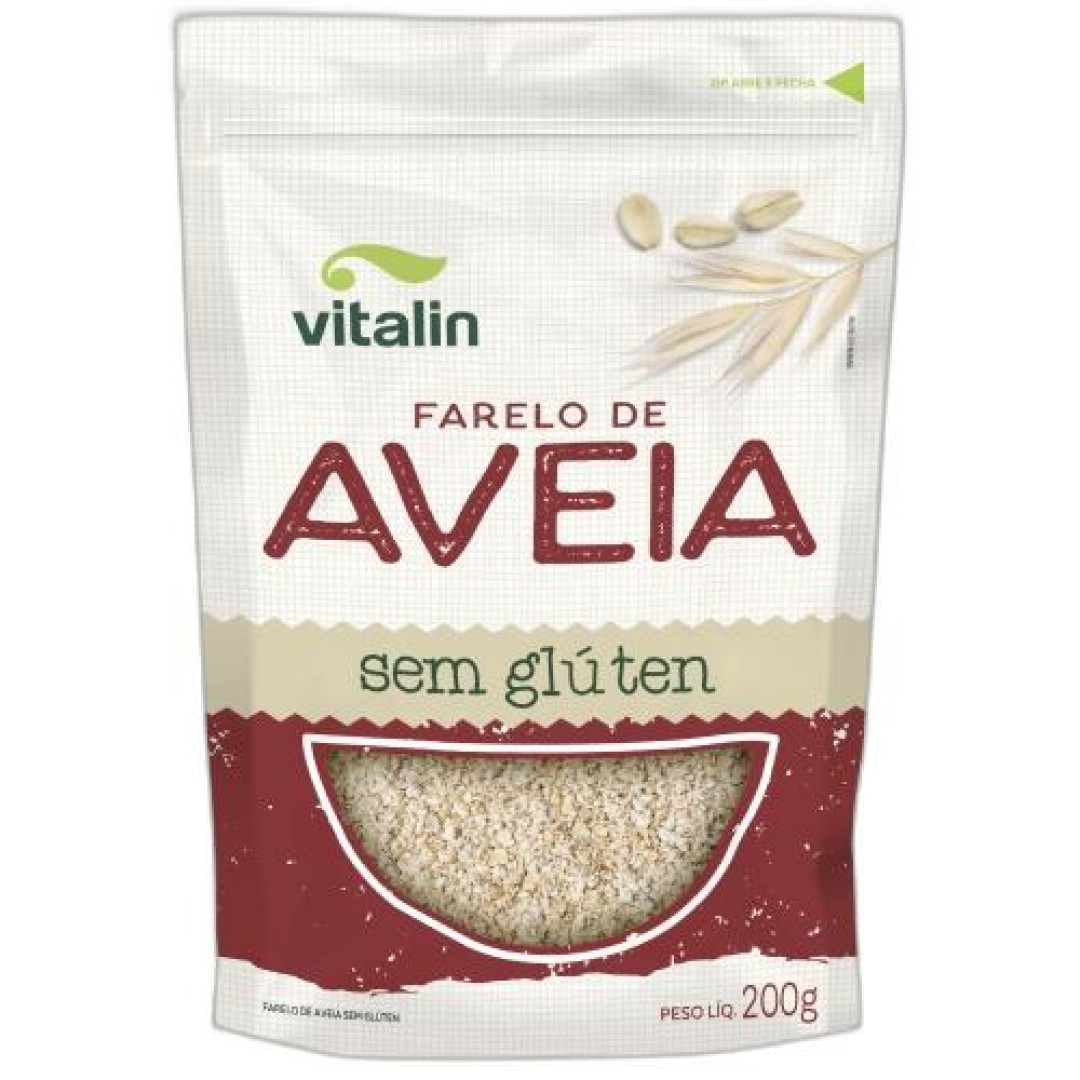 Detalhes do produto Aveia Farelo 200Gr Vitalin .