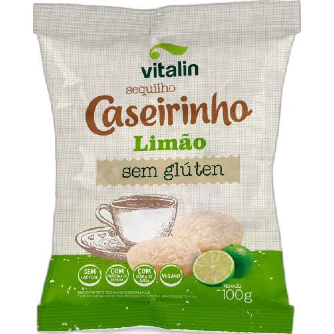 Detalhes do produto Bisc Caseirinho Sequilho 100Gr Vitali Limao