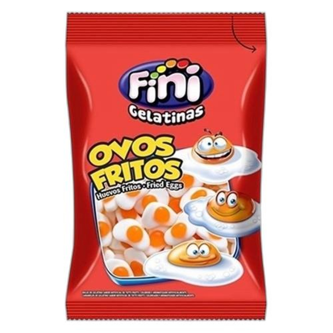 Detalhes do produto Bala Gelatina Ovo Frito 80Gr Fini .