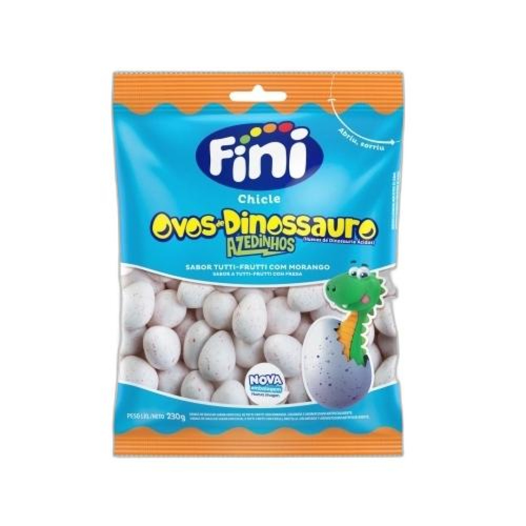 Detalhes do produto Chicle Fini Ovos Dinossauro 230Gr Tutti Frutti