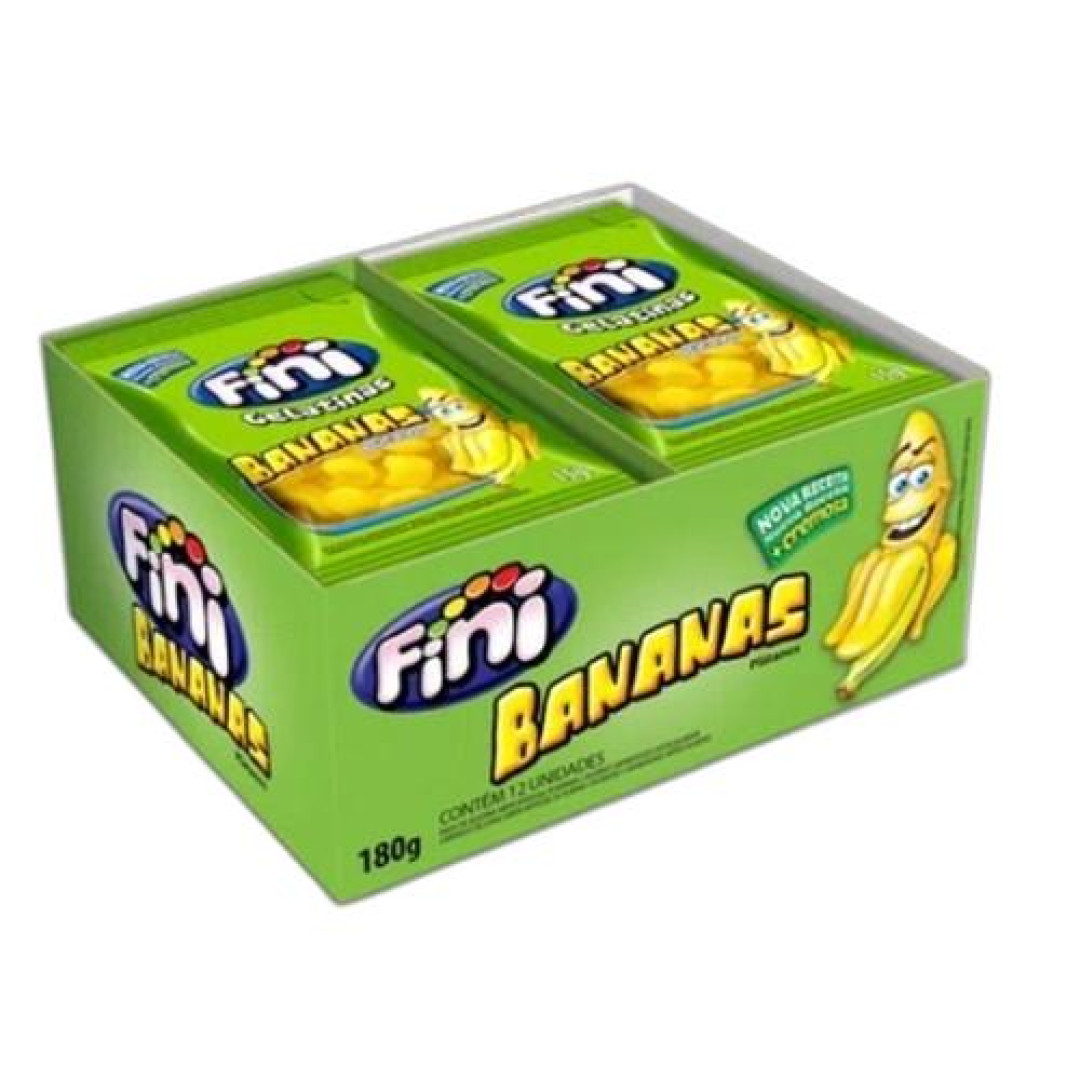 Detalhes do produto Bala Gel Bananas 12X15Gr Fini .