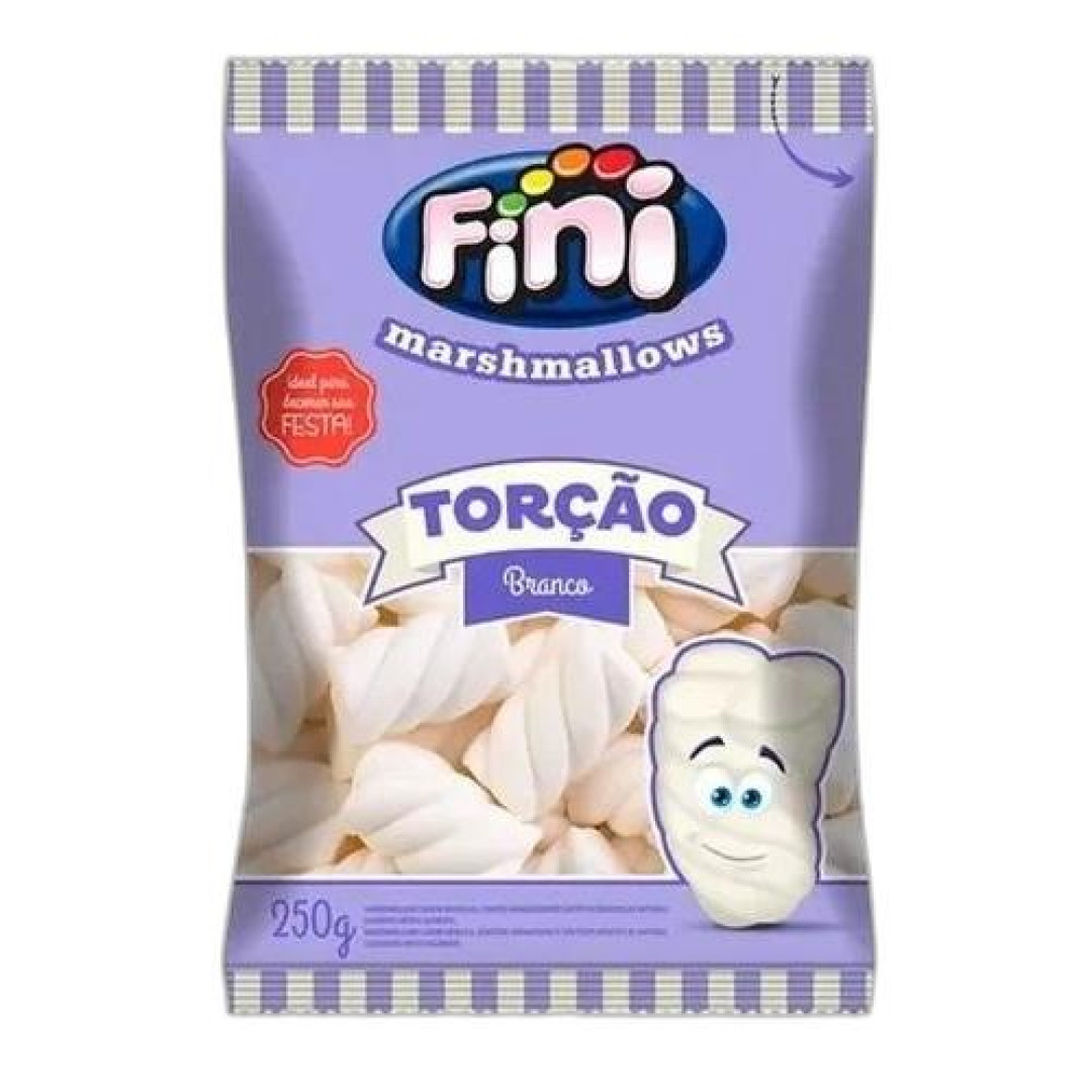 Detalhes do produto Marshmallow Torcao Branco 250Gr Fini Baunilha