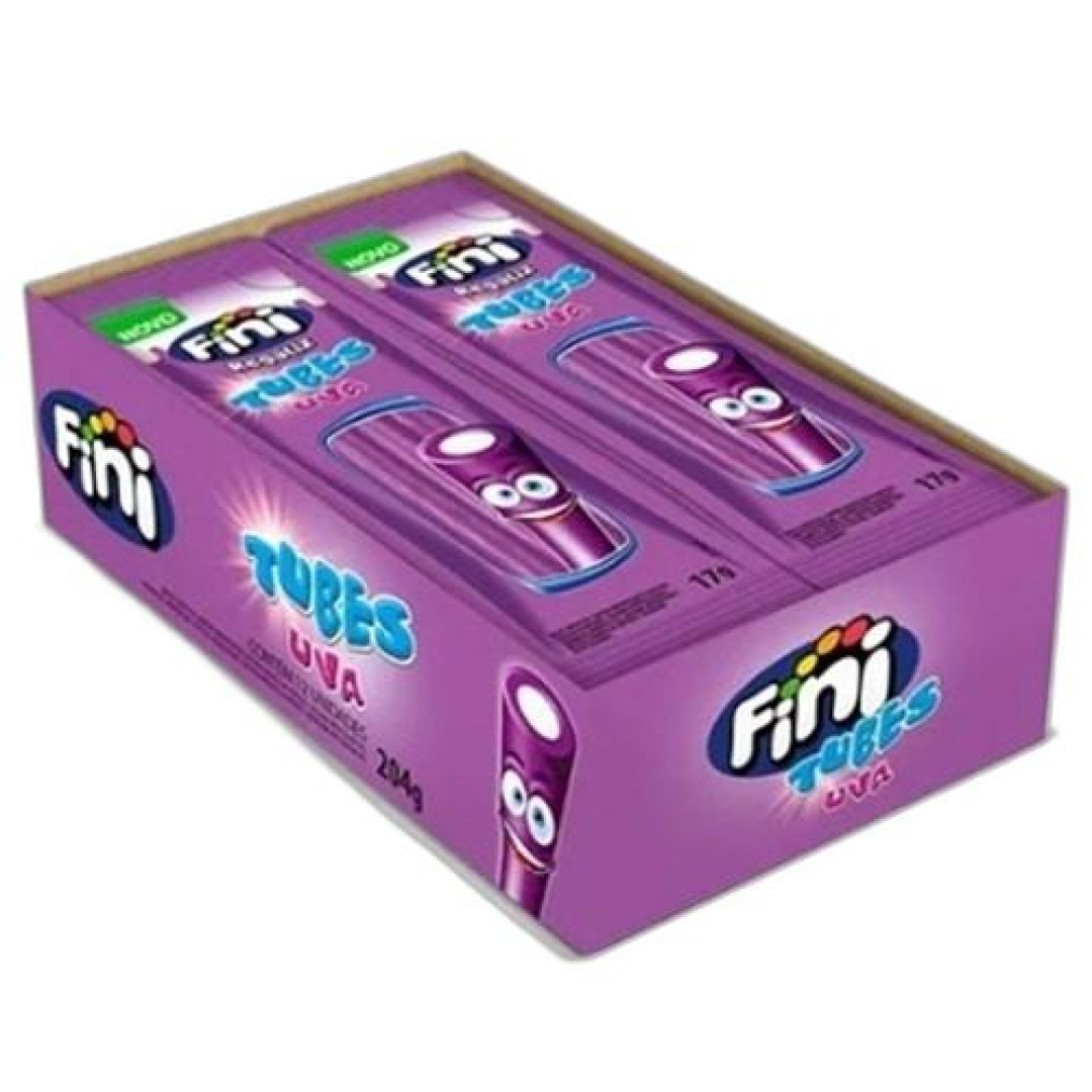 Detalhes do produto Bala Gel Tubes Dp 12X15Gr Fini Uva