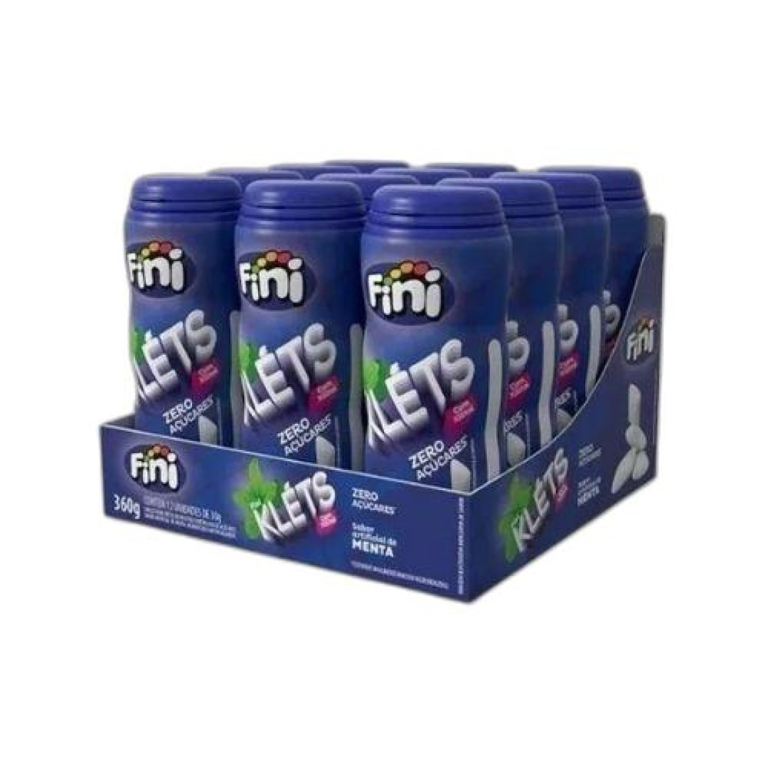Detalhes do produto Chicle Klets 30Gr Fini Menta