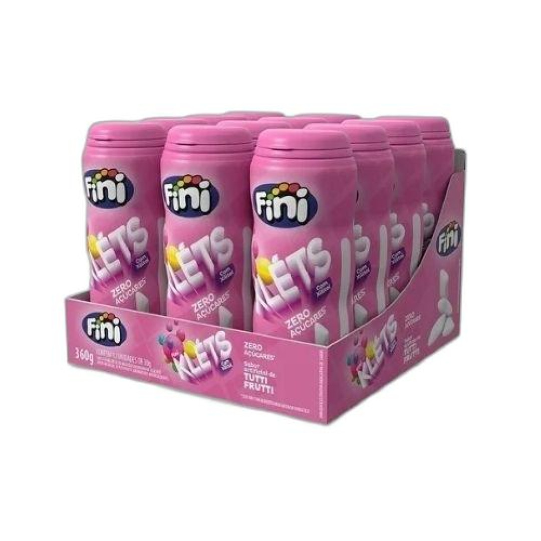 Detalhes do produto Chicle Klets 30Gr Fini Tutti Frutti