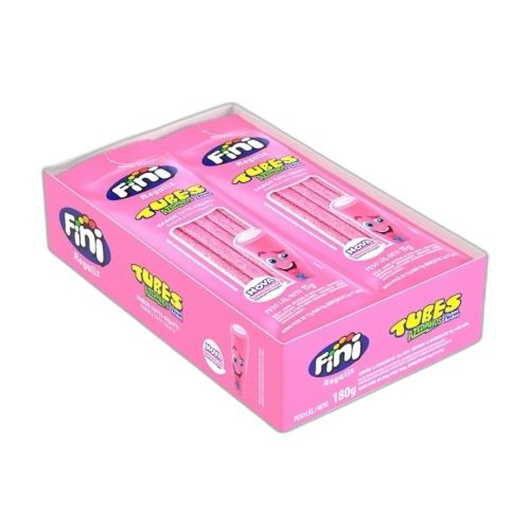 Detalhes do produto Bala Gel Tubes Dp 12X15Gr Fini Tutti Fru.acido