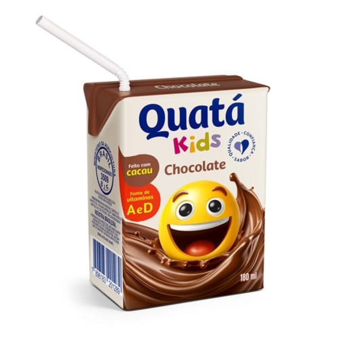 Detalhes do produto Bebida Lactea Kids 180Ml Quata Chocolate