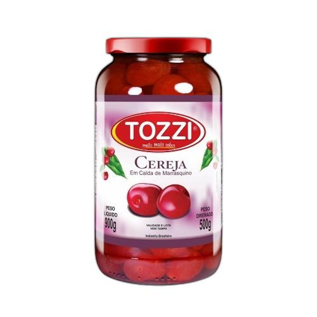 Detalhes do produto Cereja  Marrasquino Calda  500Gr Tozzi .
