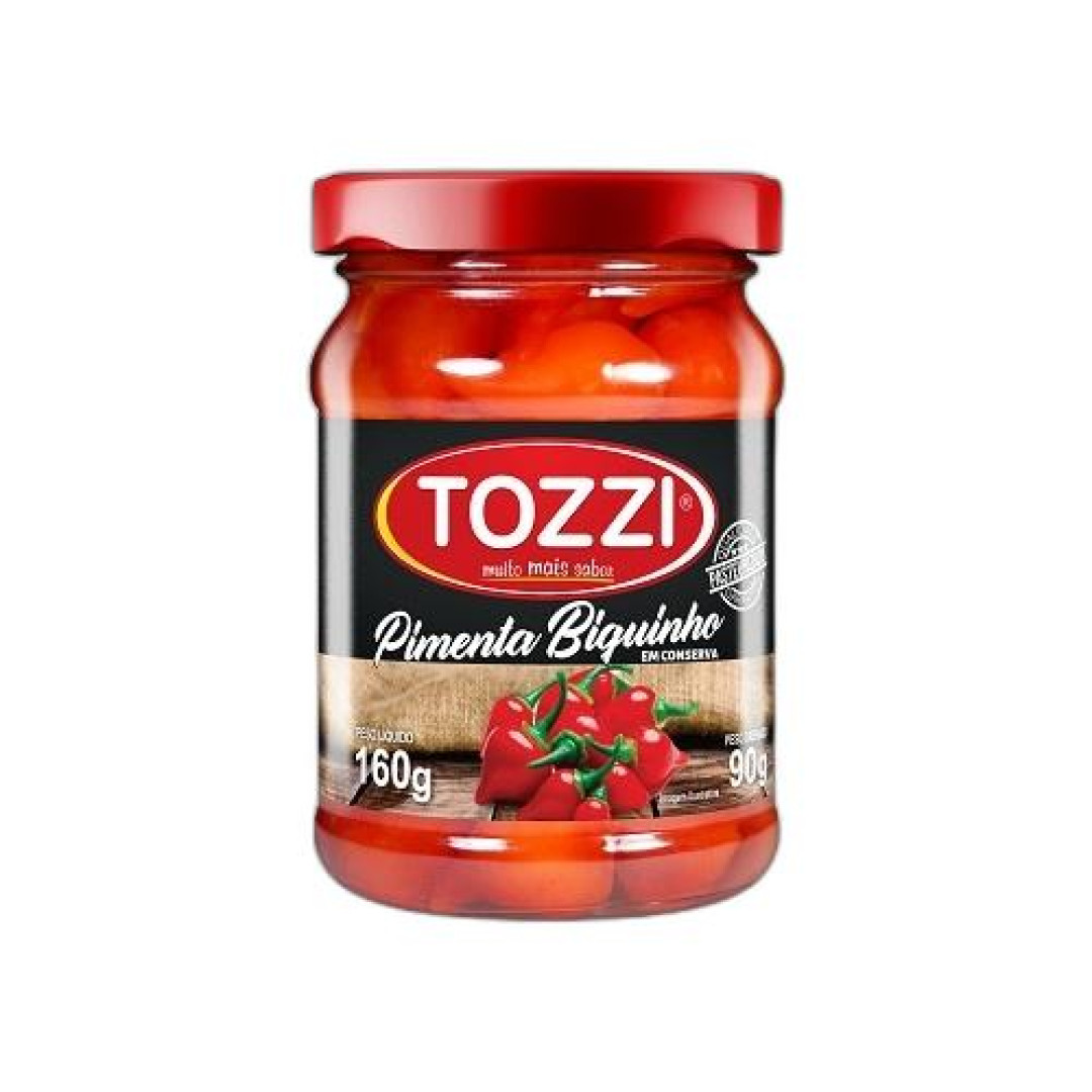 Detalhes do produto Pimenta Biquinho Em Conserva 90Gr Tozzi .