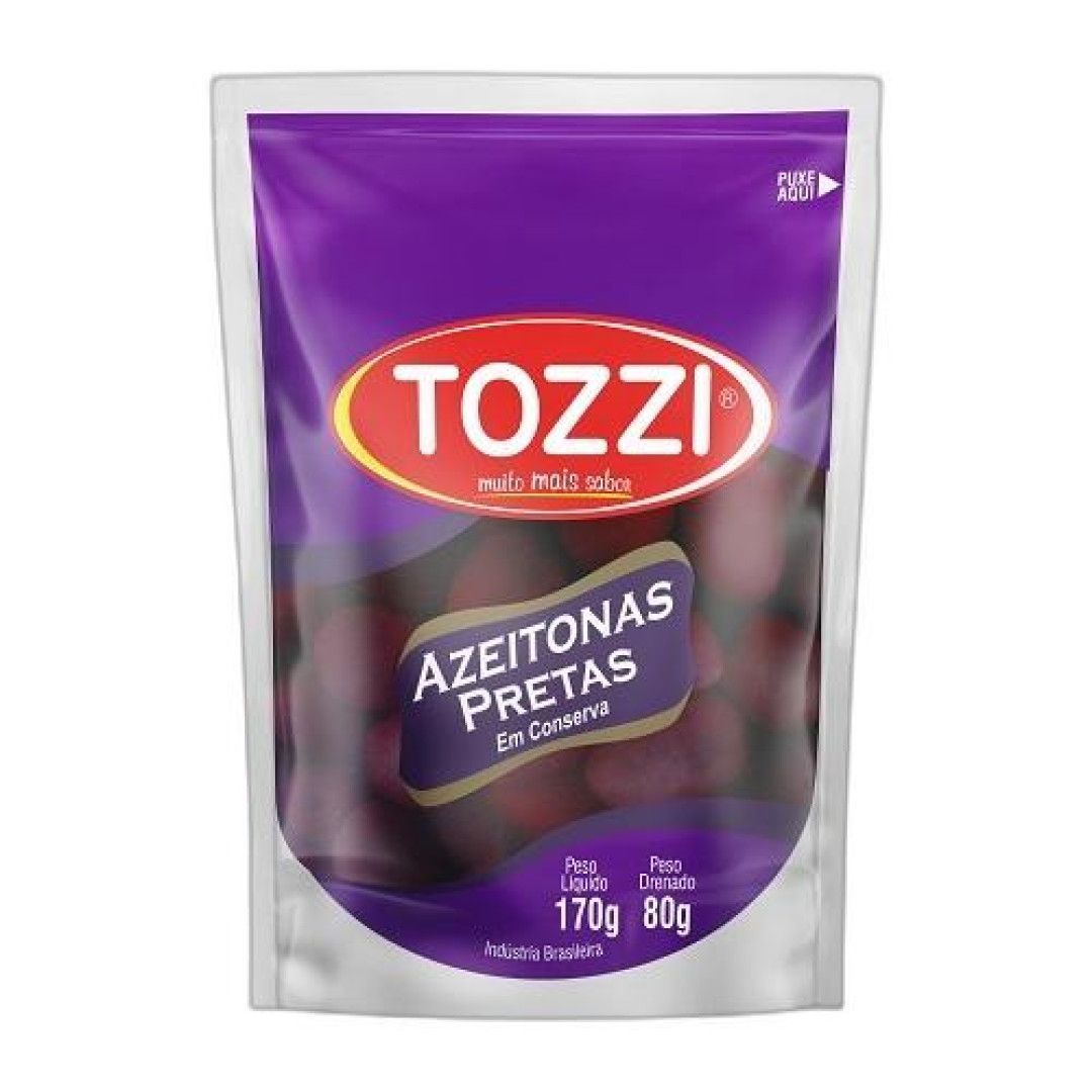 Detalhes do produto Azeitonas C Caroco Sache 80Gr Tozzi Preta
