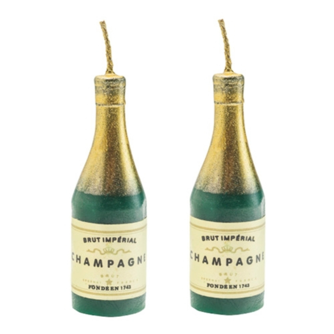 Detalhes do produto X Vela Festivela Champagne M Bizarro Colorido