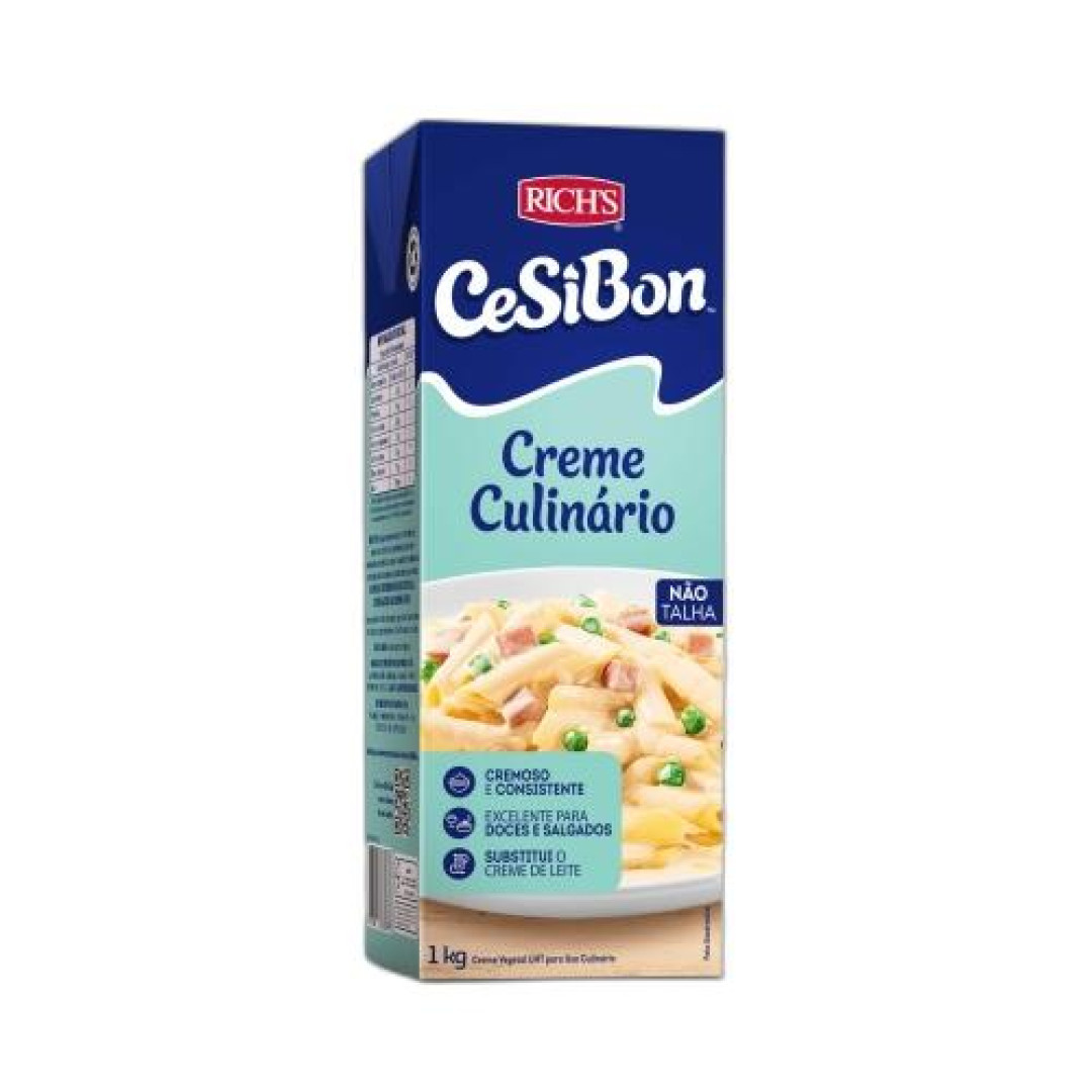 Detalhes do produto Creme Culinario Cesibon Uht 1Kg Richs .