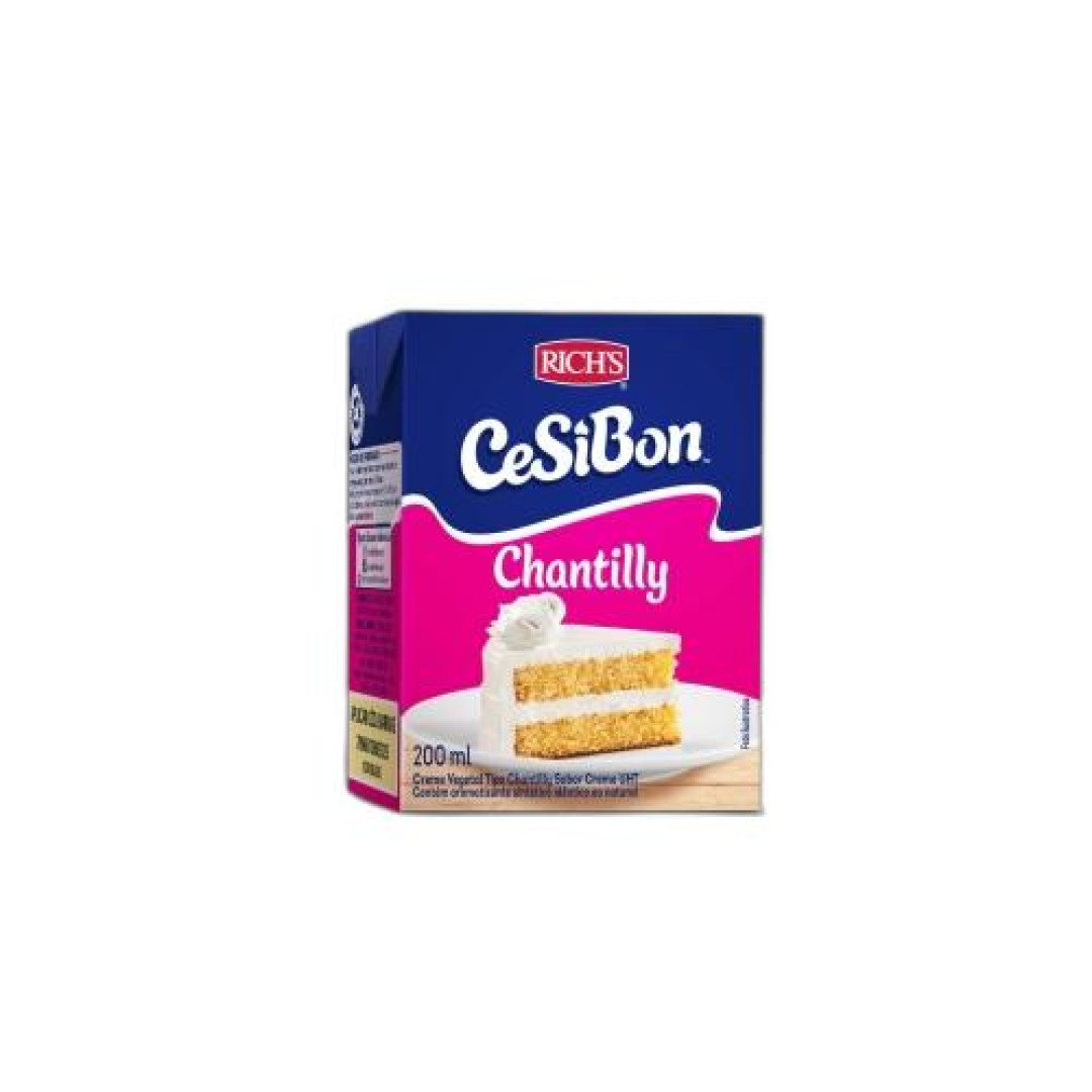 Detalhes do produto Chantilly 200Ml Richs Original